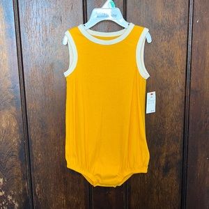 Cat & Jack Boys yellow Romper